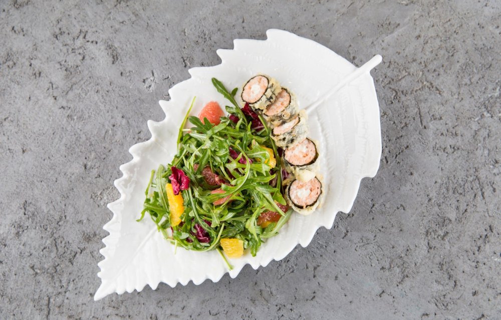 Необычная подача салатов на новый год