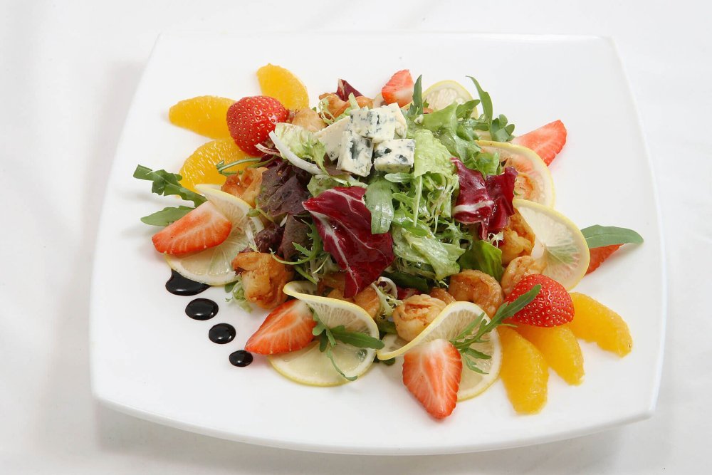 Красивые салаты ресторанные