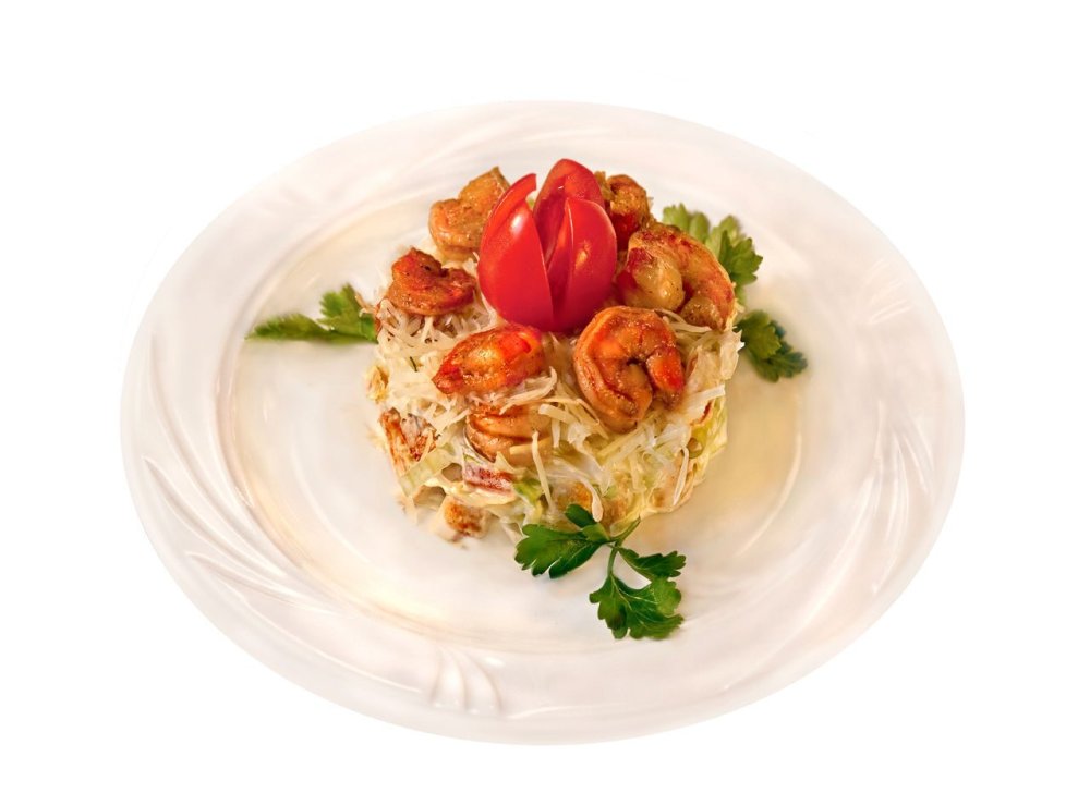 Салат Королевский с креветками