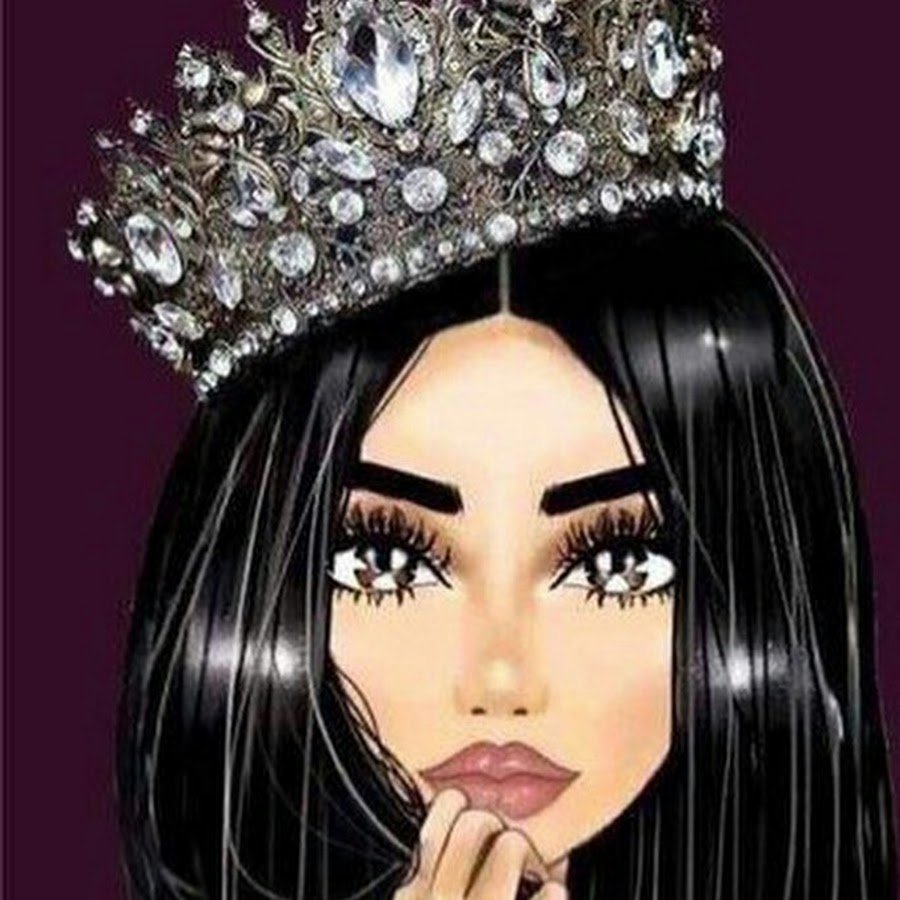 Красивые королевы с коронами