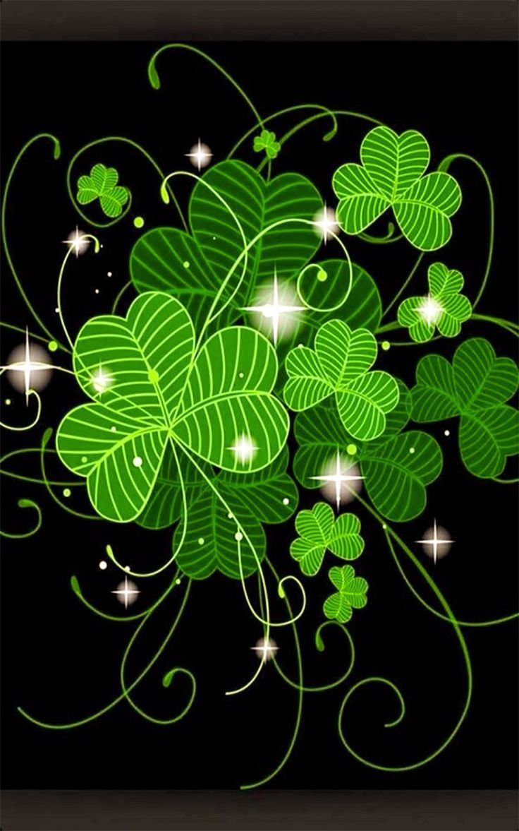 Green Shamrock St Patrick's Day