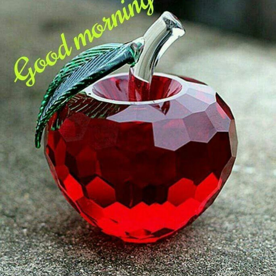 Яблоко стекло