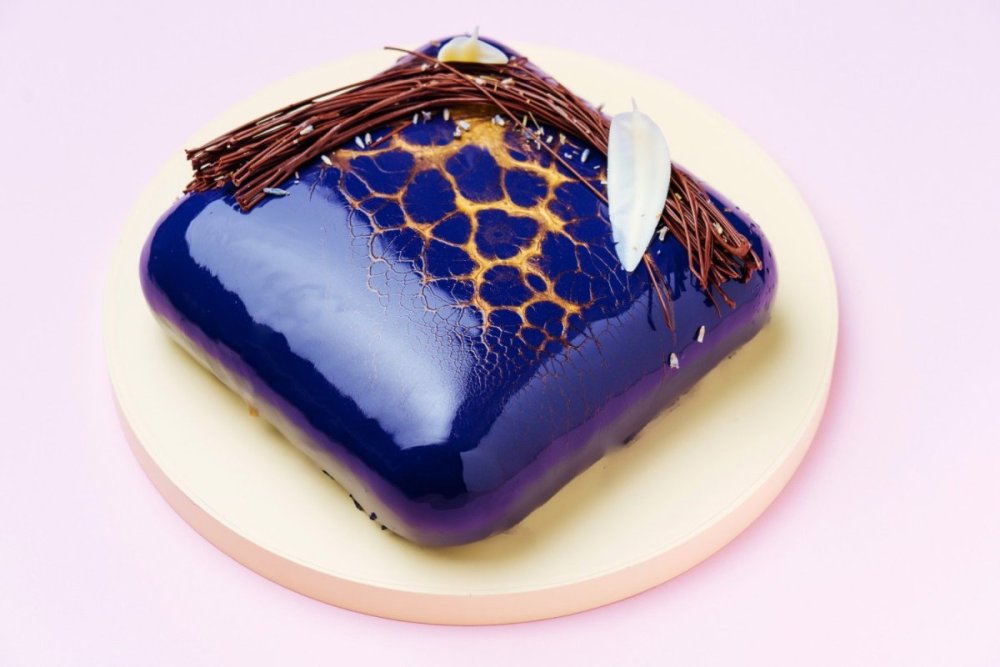 Муссовый торт Лаванда