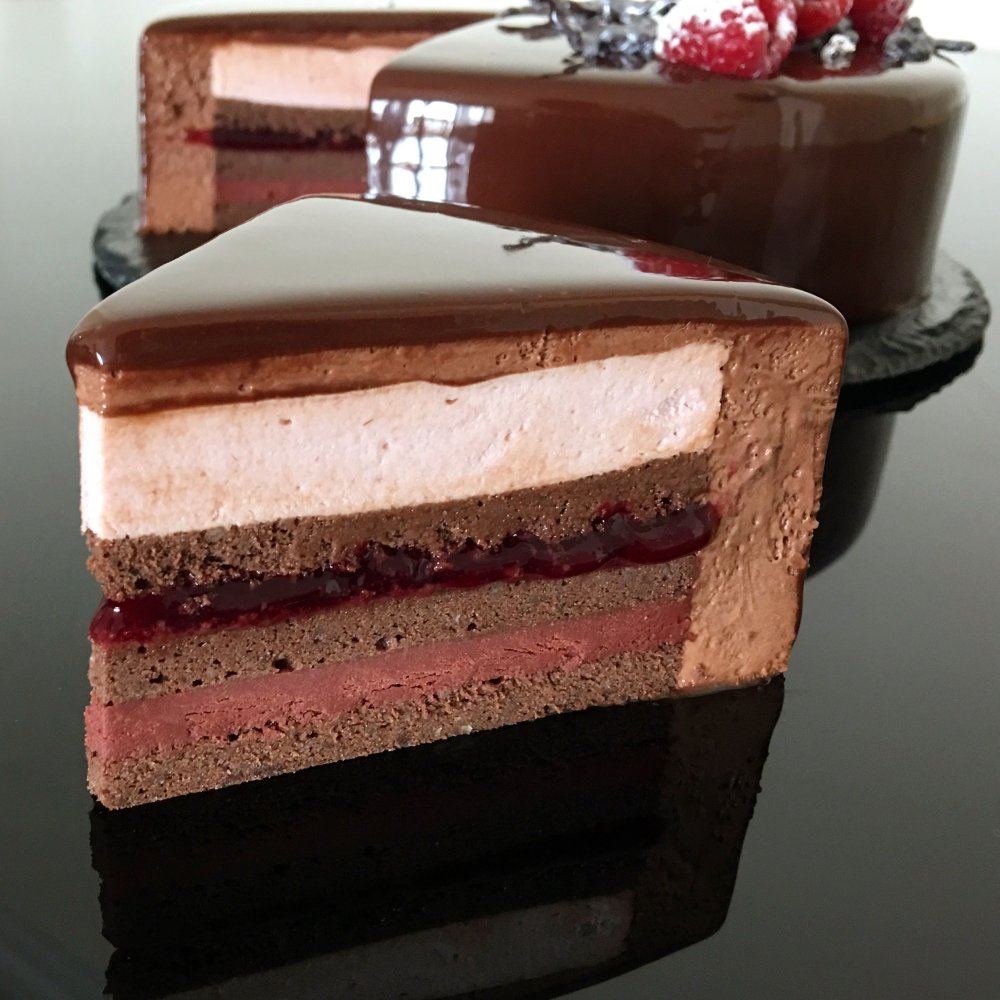 Муссовый торт шоколадный Бриз