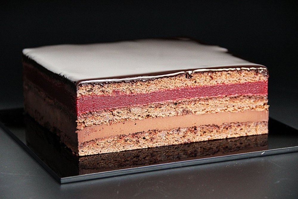 Муссовые торты в разрезе