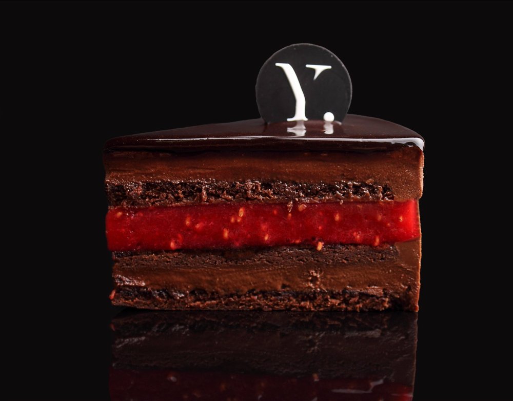 Муссовый торт черный лес