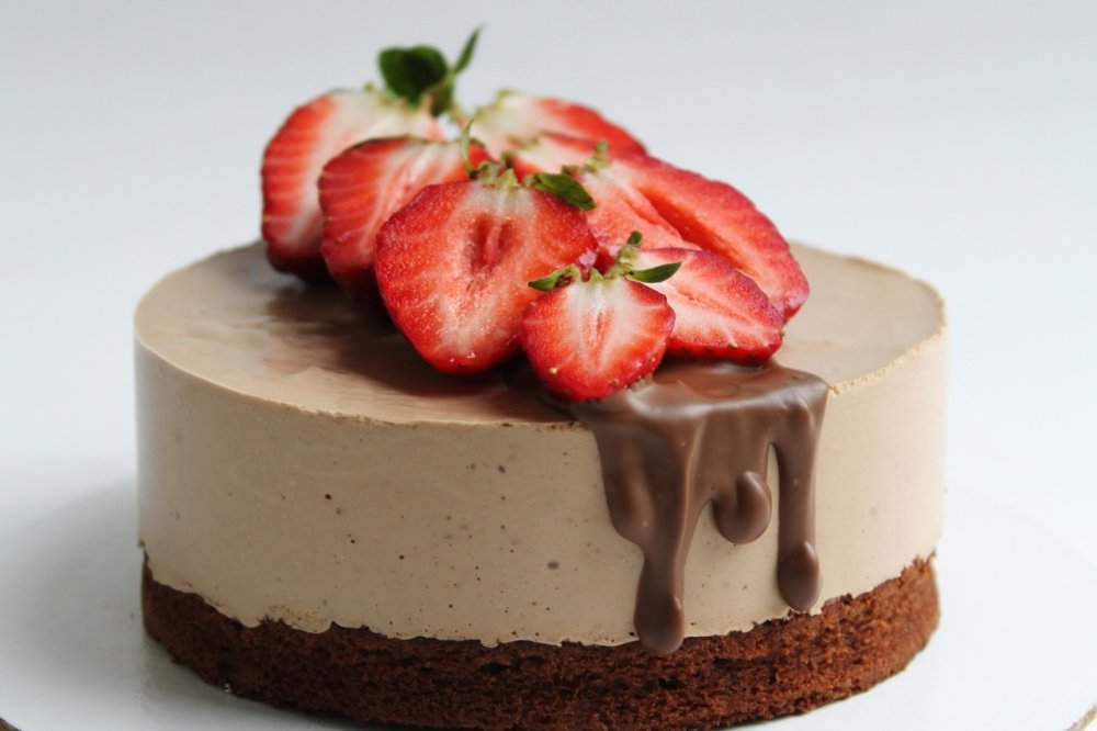 Муссовый торт пломбир