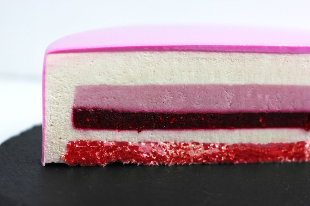 Оранжевый муссовый торт