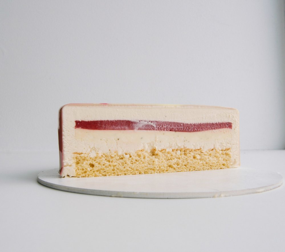 Муссово бисквитный торт