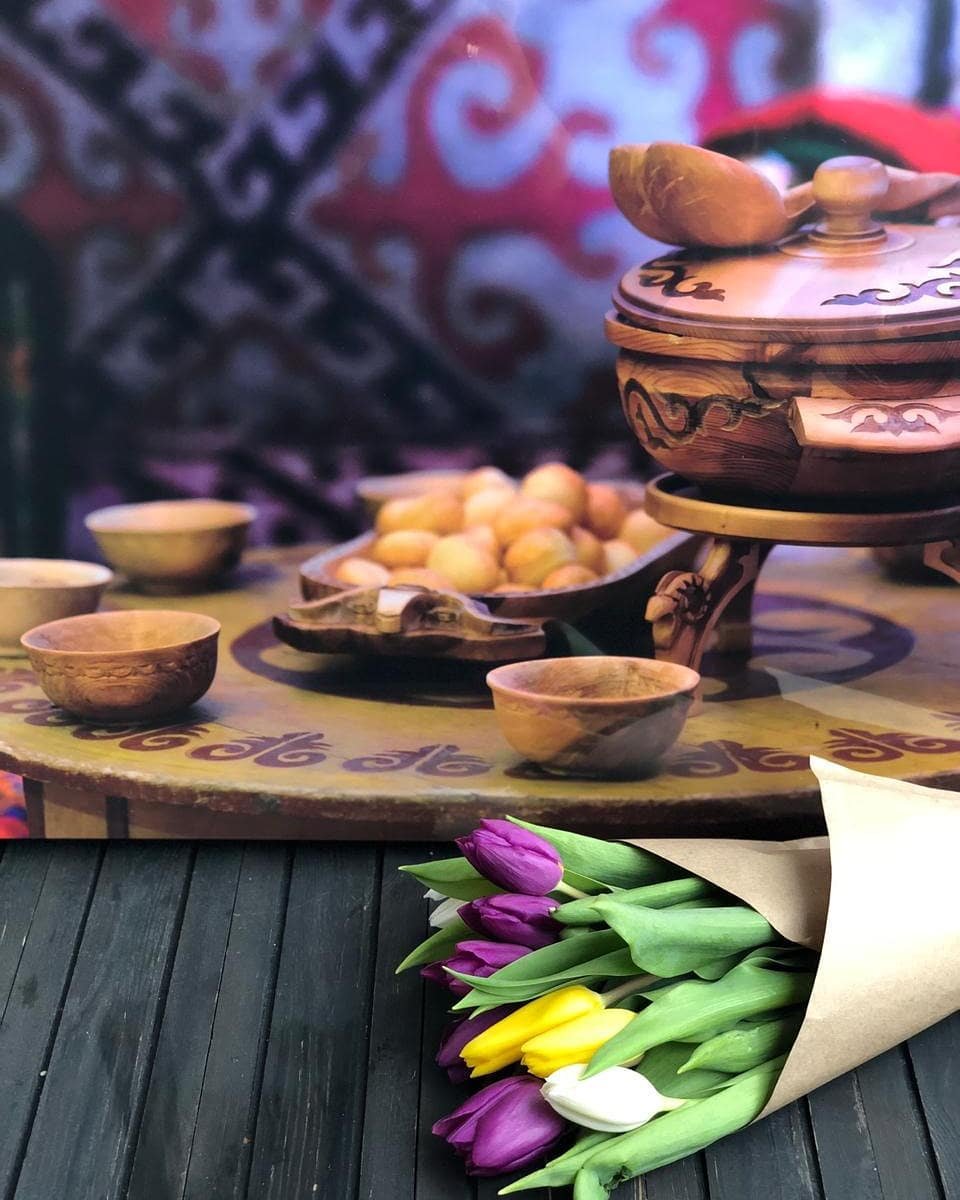 Национальный стол казахов