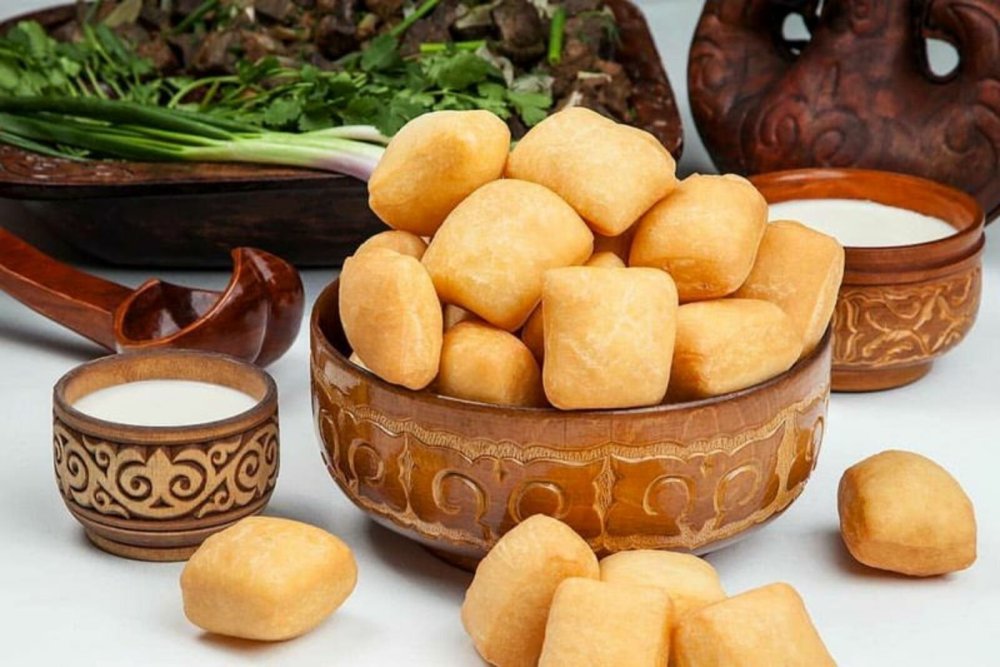 Бешбармак казахский баурсак