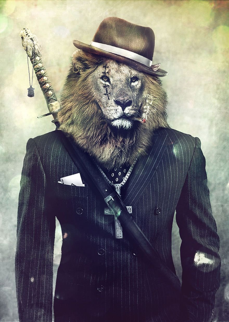 Человек с головой Льва