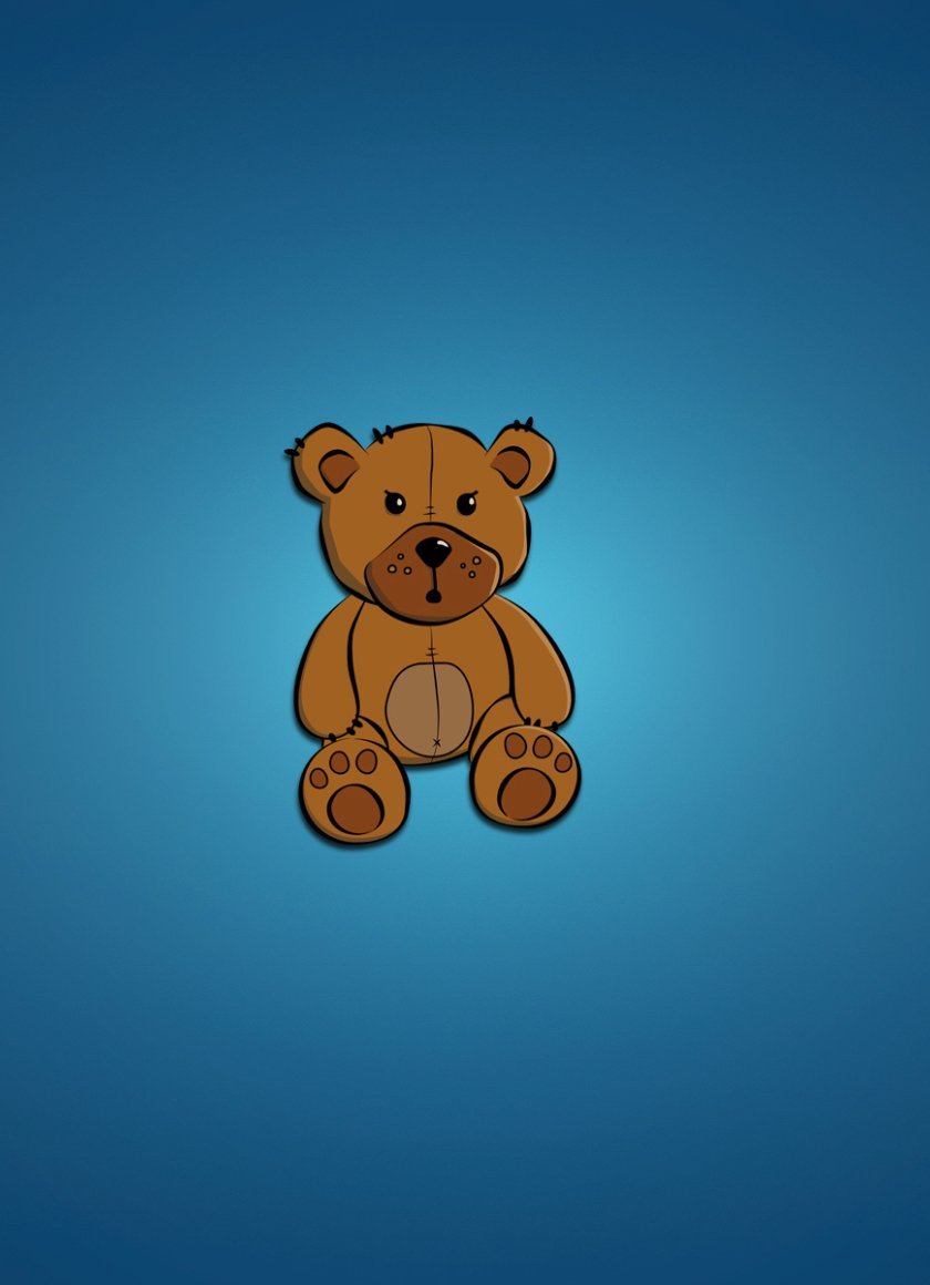 Медведь Минимализм