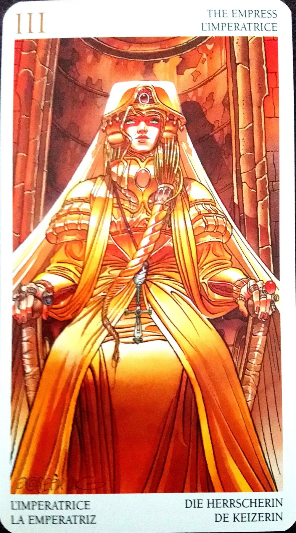 Таро Императрица мистерии Авалона