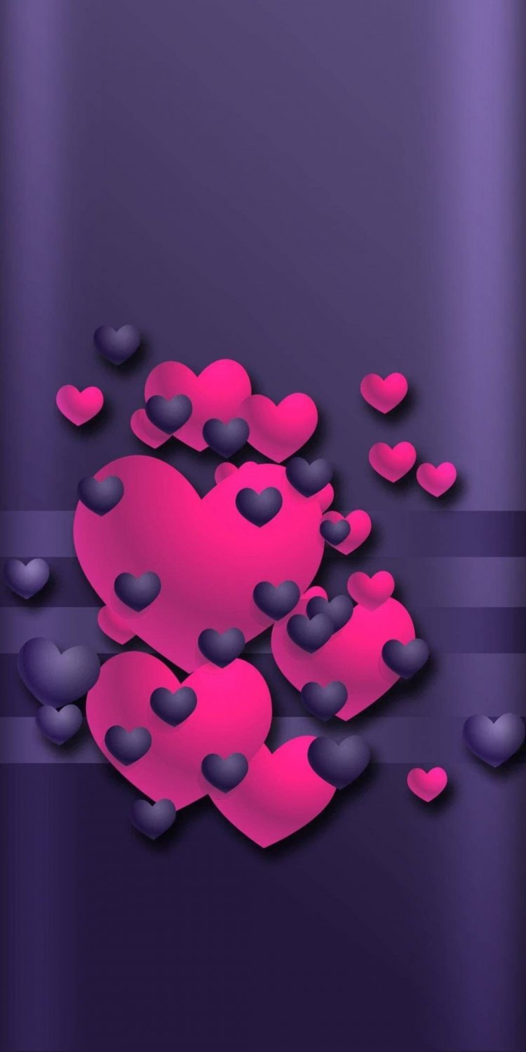 Сердечки вертикальные