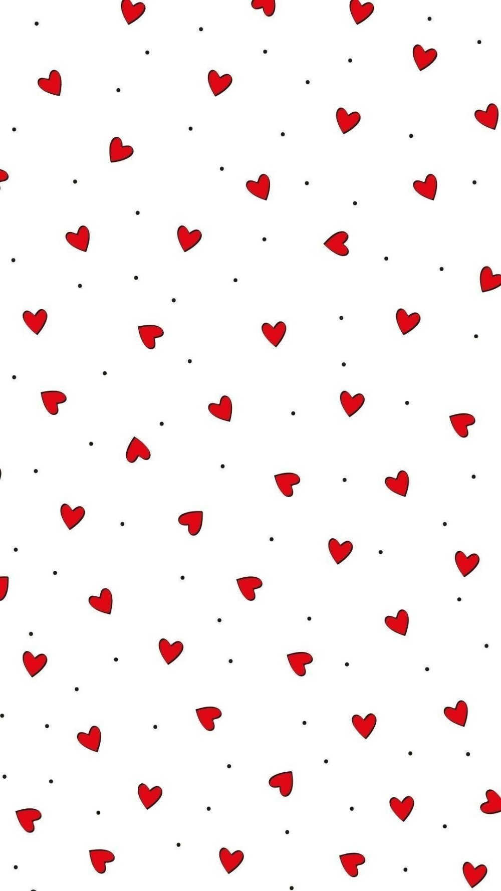 Фон с маленькими сердечками