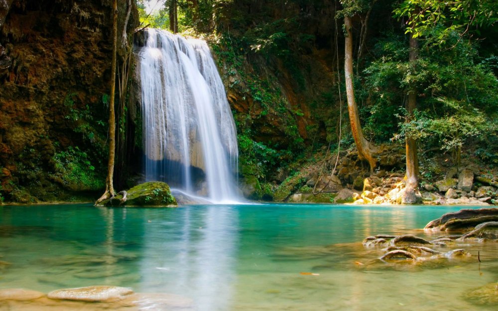 Живая природа водопады