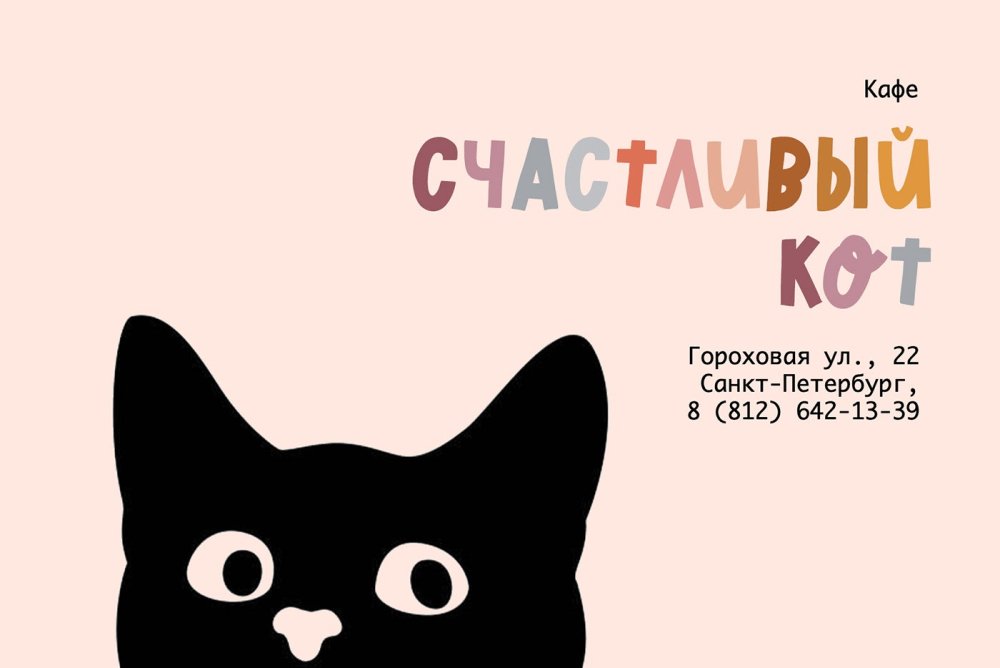 Кот выглядывает