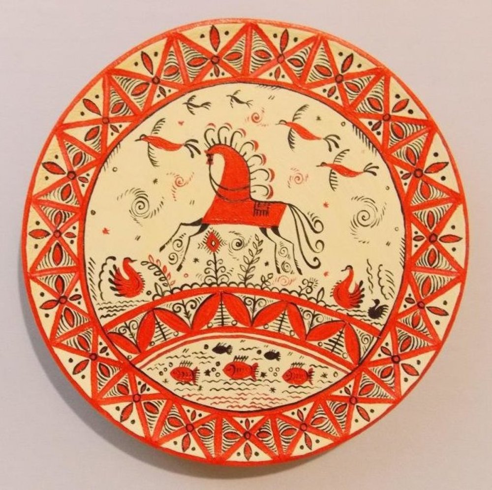 Северная роспись Мезенская