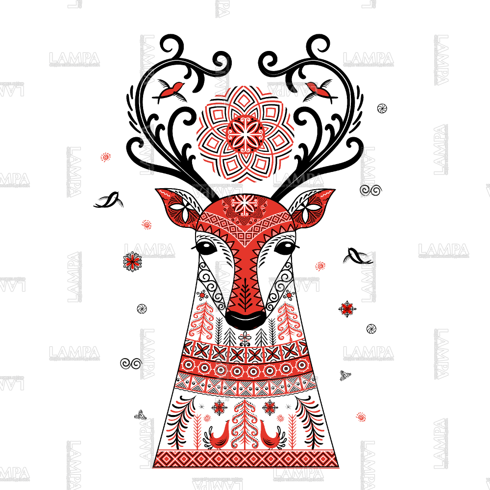 Мезенская роспись элементы росписи конь