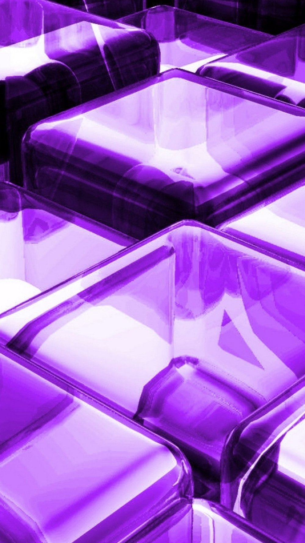 Фиолетовый кубик