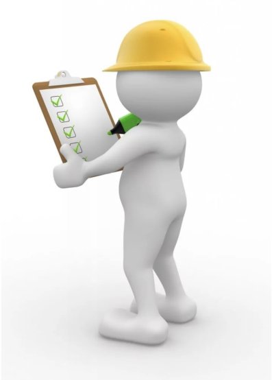 Человечек в каске