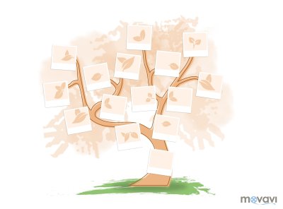 Фон для семейного древа