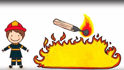 Рисунок пожарная безопасность