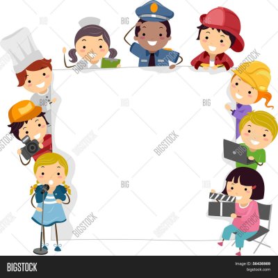 Фон для детской презентации профессии