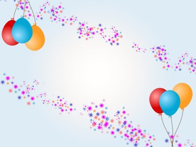 Презентация с шарами