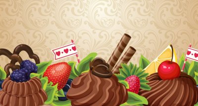Фон для кондитерской