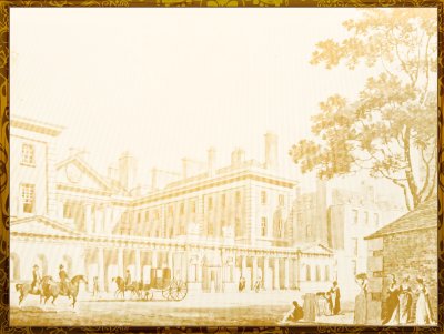 Фон для музейной презентации