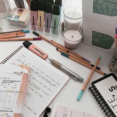 Учёба Эстетика тетради