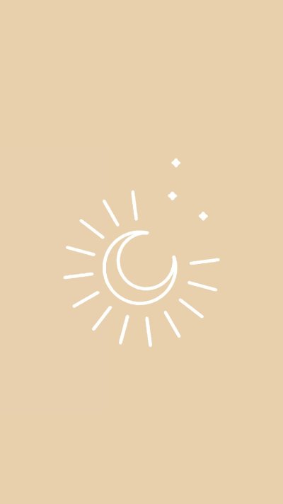 Виджеты Эстетика бежевый