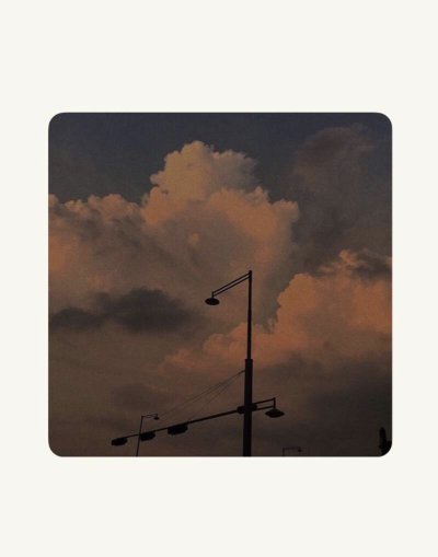 Виджет Эстетика бежевый