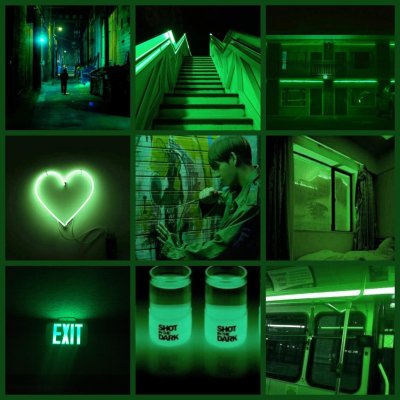 Эстетика зелёного цвета