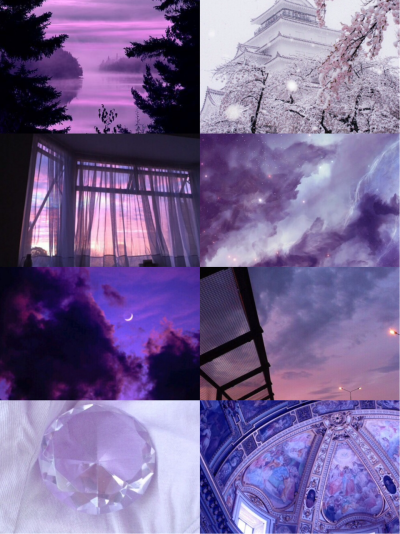 Эстетика в фиолетовом стиле