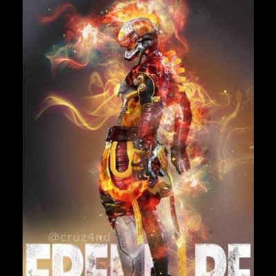 Надпись free Fire в стиле