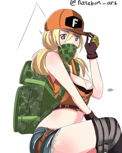 Аниме в стиле free Fire