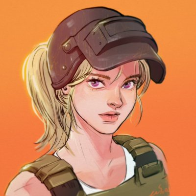 ПАБГ Сара арт