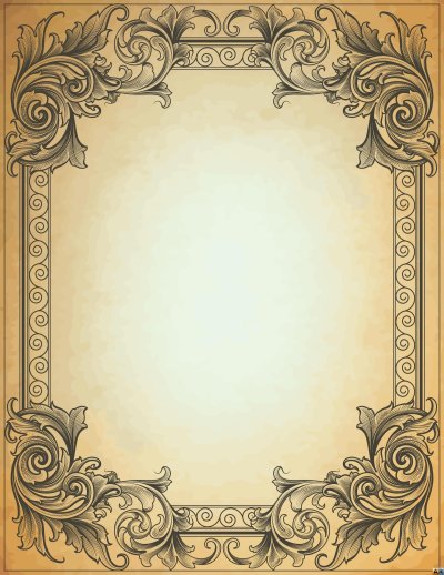 Рамка в старинном стиле