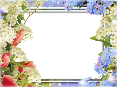 Рамка цветы