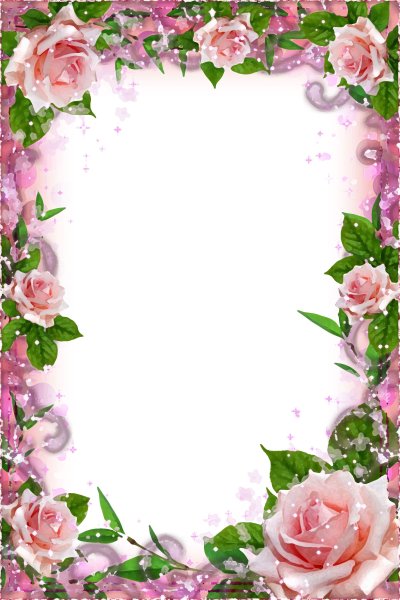 Рамка с цветами