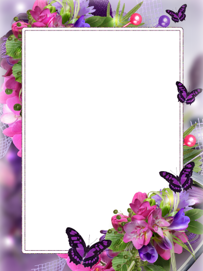 Цветочная рамка