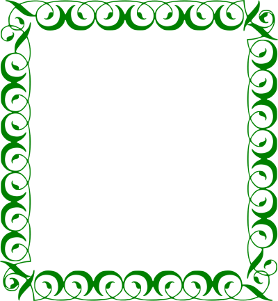 Башкирский узор рамка