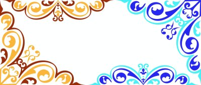 Рамка в народном стиле