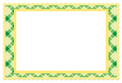 Рамка с геометрическим орнаментом