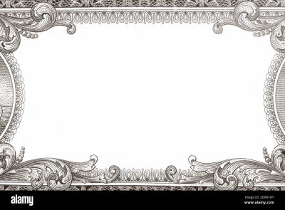 Банкноты в рамке