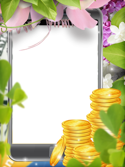 Денежная рамка вертикальная