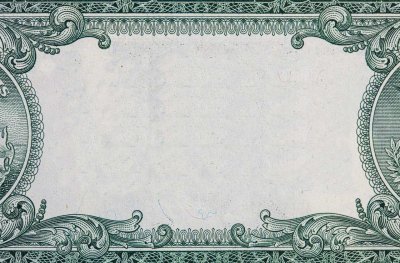 Банкнота рамка вектор